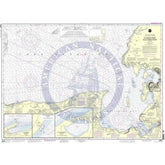 NOAA Nautical Chart 14962: St. Marys River to Au Sable Point;Whitefish Point;Little Lake Harbors;Grand Marais Harbor